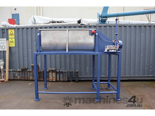 Industrial Stainless Steel Ribbon Mixer - 600L