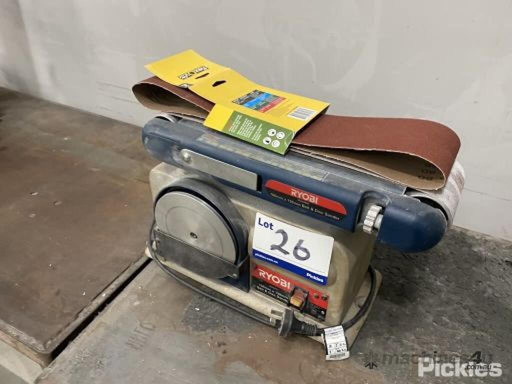 Used Ryobi BDS4600 Belt Disc Sander Belt Conveyor in , Listed on