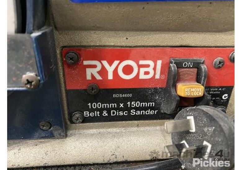 Used Ryobi BDS4600 Belt Disc Sander Belt Conveyor in , Listed on