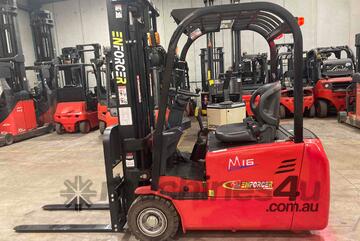 NATIONAL FORKLIFT - ENFORCER 1.6ton 3 Wheeler Container Mast Sideshift Low Hrs NATIONAL FORKLIFT - ENFORCER 1.6ton 3 Wheeler Container Mast Sideshift Low Hrs