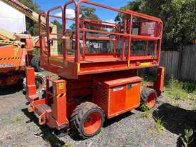 26ft Used JLG Diesel 4WD Scissor Lift Rough Terrain All wheel drive - picture0' - Click to enlarge