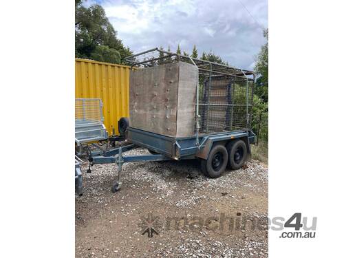 Cattle Trailer, Ramp & Sliding Tailgate