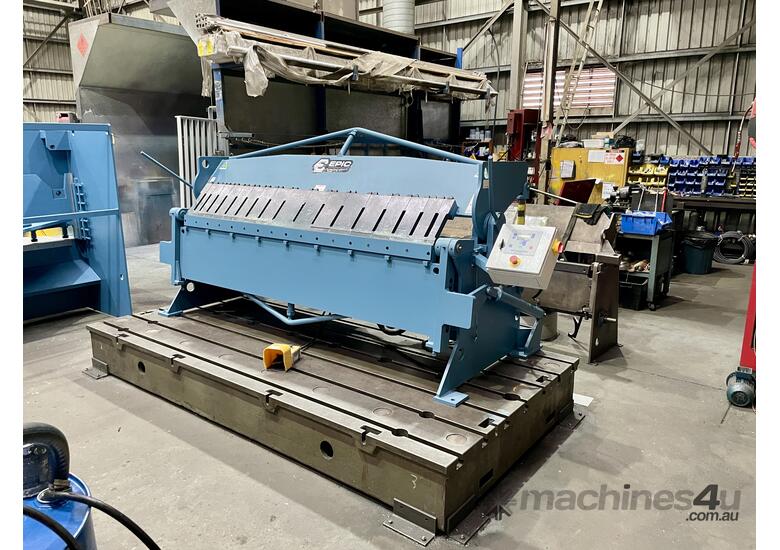 Used epic industries EPIC Australian Made Hydraulic Pan Brake Pan