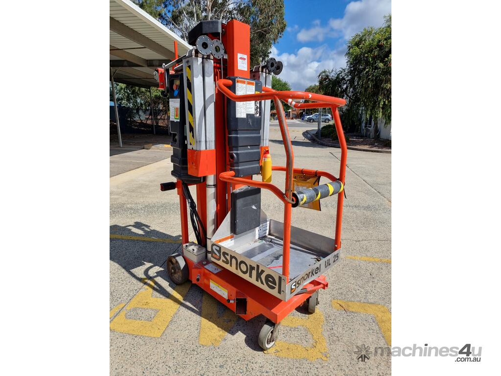 Used 2012 snorkel Snorkel UL25 PushAround Mast Lift Mast Boom Lifts in , Listed on Machines4u