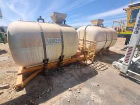 WATER TANK SKID ASSEMBLY WITH 2 x 7000LTR (APPROX) TANKS - picture0' - Click to enlarge