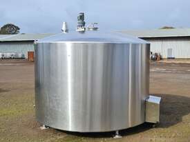 5700lt STAINLESS STEEL TANK, MILK VAT - picture2' - Click to enlarge