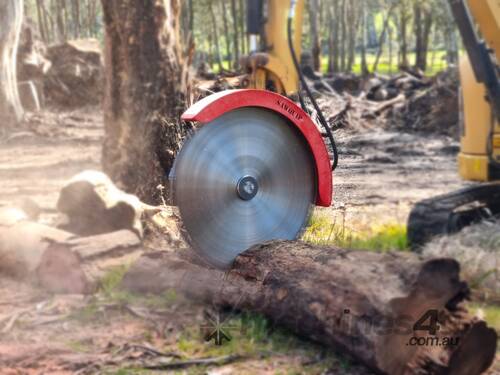 LogRipper Wood Saw 1200mm Blade to suit 6-13T Excavators - Built Tough!