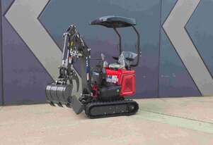 UME10P 10Hp Koop Engine mini excavator with Swing Boom and free 9 Attachments