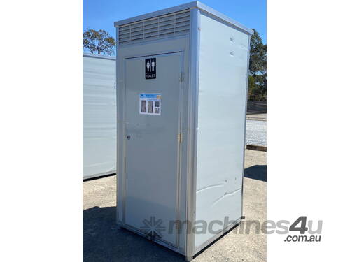 New Single Portable Toilet Restroom Block - DISCOUNTED Light Damage