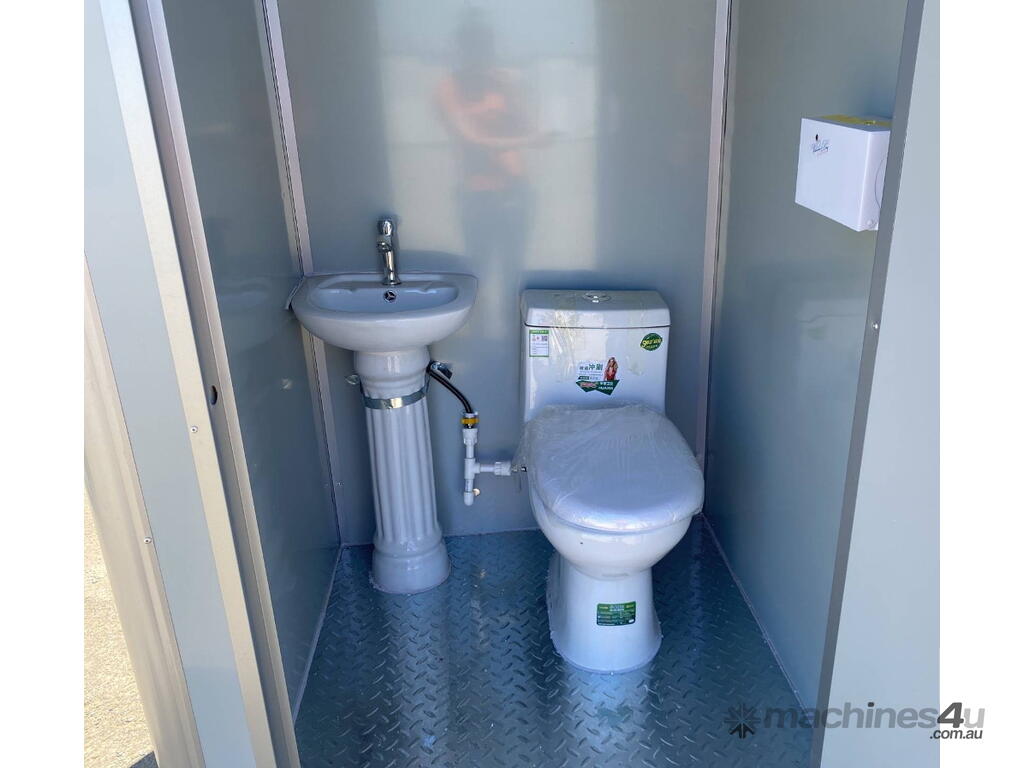 New hos New Single Portable Toilet Restroom Block DISCOUNTED Light