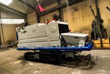 GANZ - SEBHSA Crawler mounted concrete pump 105 m/h BD-3117.OR