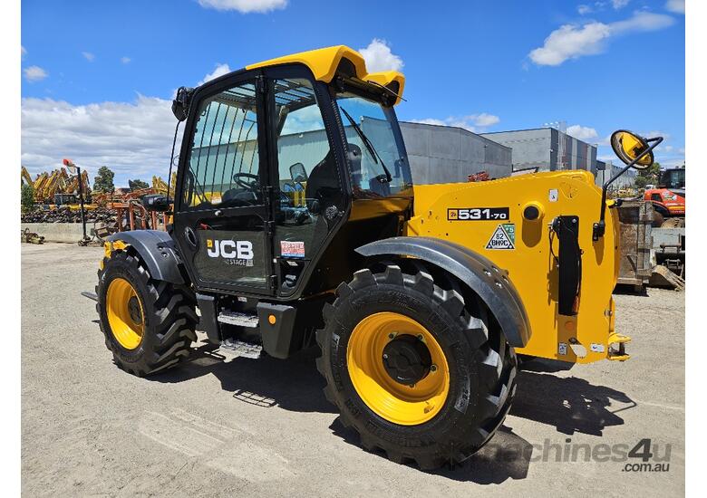 DEMO JCB 531-70 3T TELEHANDLER WITH FULL SPEC AND LOW 180 HOURS