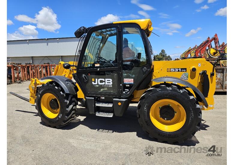 DEMO JCB 531-70 3T TELEHANDLER WITH FULL SPEC AND LOW 180 HOURS