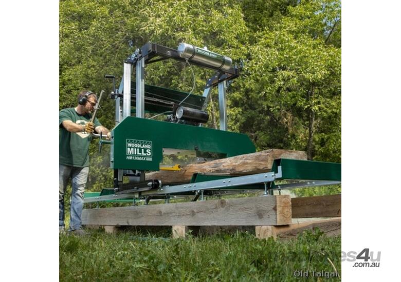caption Introducing the HM136MAXâ„¢ Woodlander Portable 5.1M Sawmill from Woodland Mills!