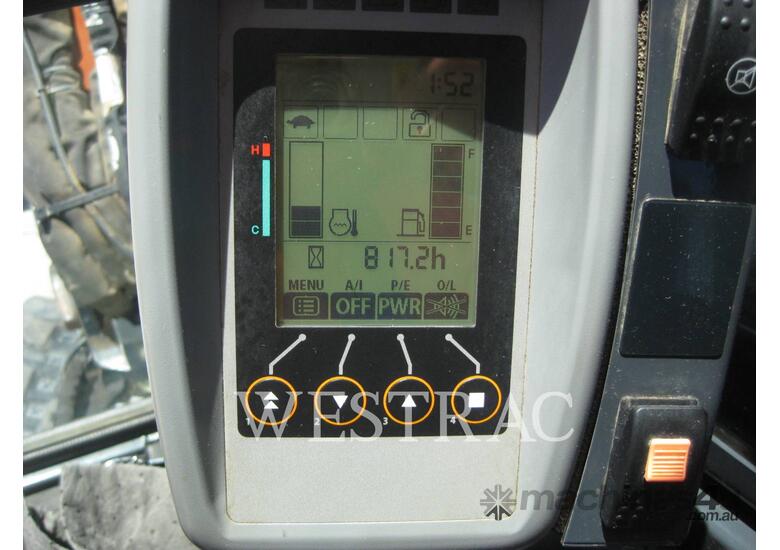 caption HITACHI ZX33U-5A Mining Shovel Excavator