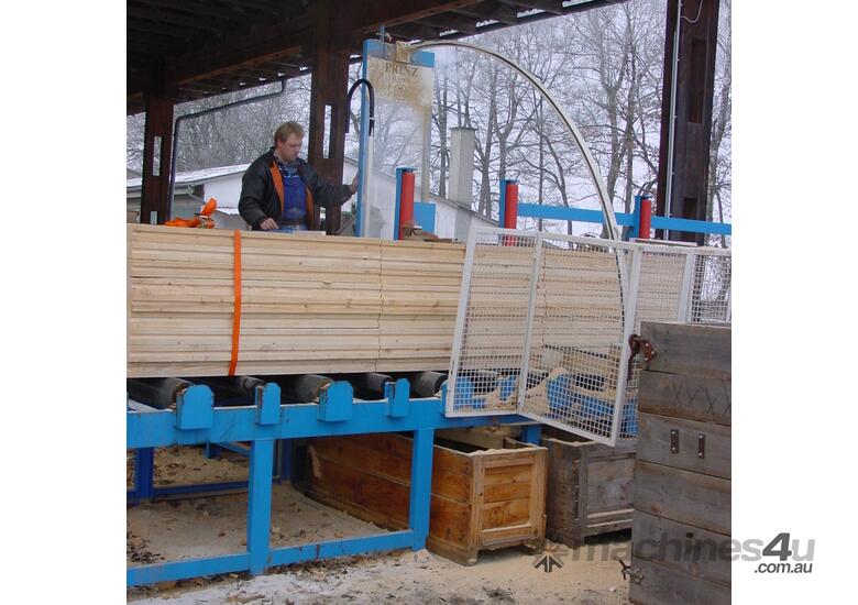 caption Prinz PROFICUT EXACT Cross Cut Station for Precise Cut Finishes to your Timber Stacks