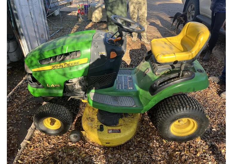 Used John Deere JOHN DEERE LA115 RIDE-ON MOWER Slasher in , - Listed on