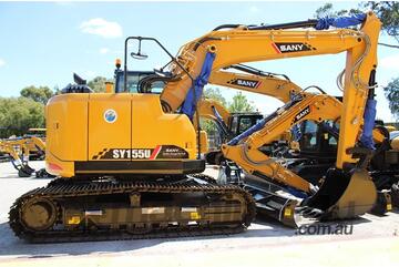 2023 SANY SY155U Excavator | 900mm Pin Included | Demo Unit | SY015GCC07768 2023 SANY SY155U Excavator | 900mm Pin Included | Demo Unit | SY015GCC07768