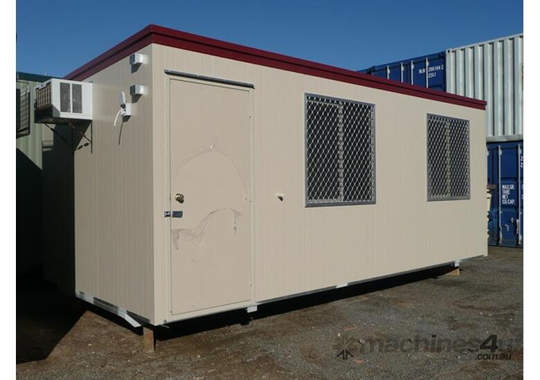 caption Auzbilt Portable Office: 6m x 3m, For Sale or Hire