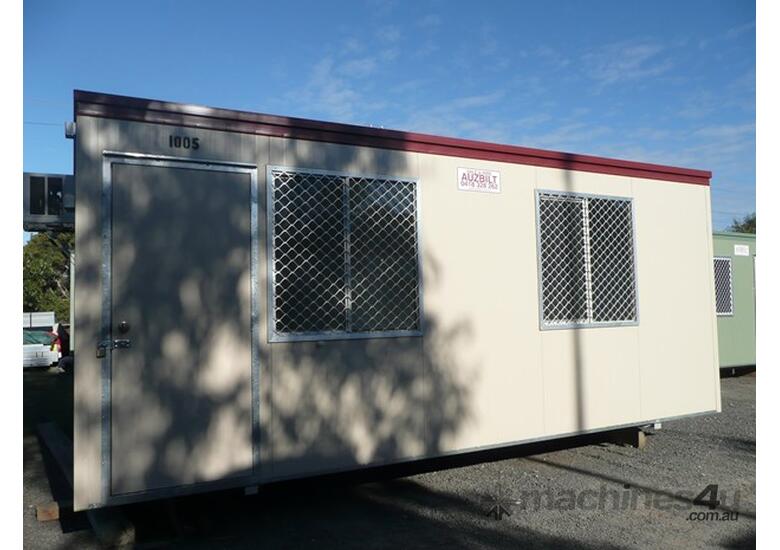 caption Auzbilt Portable Office: 6m x 3m, For Sale or Hire