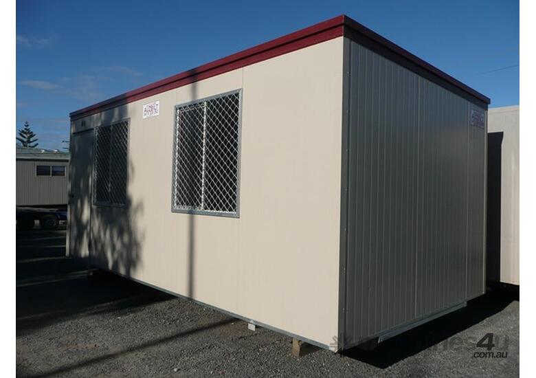 caption Auzbilt Portable Office: 6m x 3m, For Sale or Hire