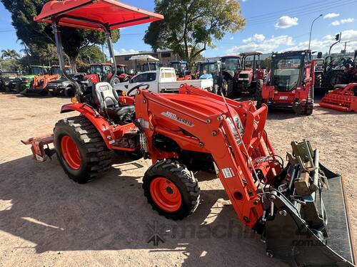 Kioti CK3710 Tractor Loader Rotary Hoe