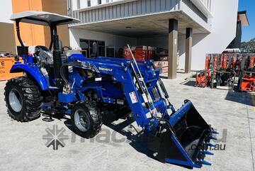 TRIDENT 45HP CANOPY TRACTOR WITH INDUSTRIAL TYRES / TURF TYRES (2,670KG GROSS WEIGHT)