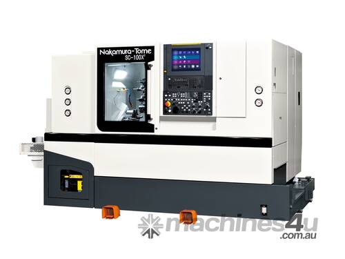 Nakamura-Tome SC100X2 Twin Turret Multitasking Machine - Perfect for Swiss-style Parts