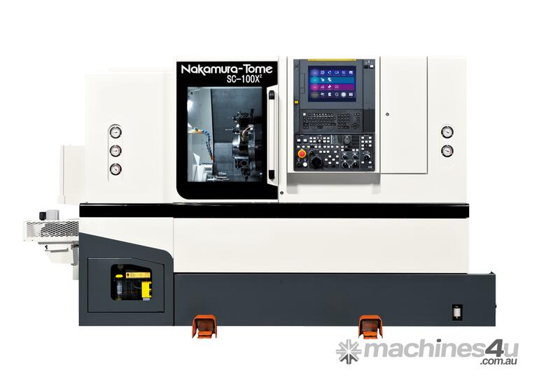 Nakamura-Tome SC100X2 Twin Turret Multitasking Machine - Perfect for Swiss-style Parts