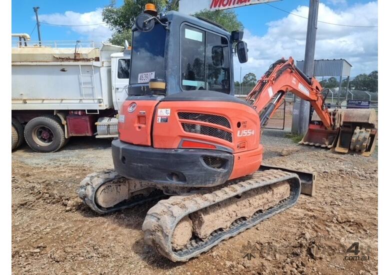 caption 2017 Kubota Zero Turn Excavator - 5T l 9650 Hours l Aircon ROPS Cab l Front Hyd Blade