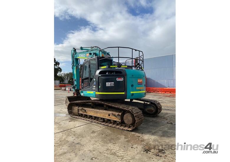 caption 2018 KOBELCO SK235SR-2 25tn with Quick Hitch & Buckets