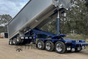 (8257) BRAND   Trailer , M&K B-Double (Tennyson, NSW)