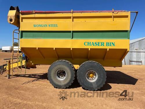 2004 Wongan Steel 24T Chaser Bin - Good Tyres, No Major Rust