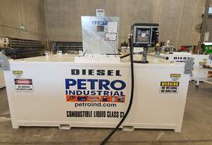 PETRO 4000L Safe Fill PC Cube 4.5 Self Bunded Fuel storage Tank