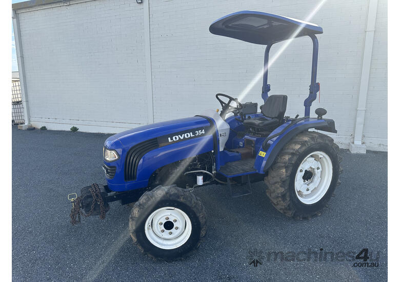 caption 354 Tractor - 35 HP, 4-Cylinder Turbocharged Diesel Engine | Fuel-Efficient