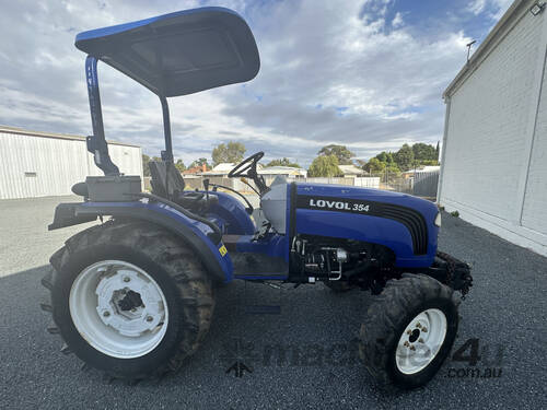 caption 354 Tractor - 35 HP, 4-Cylinder Turbocharged Diesel Engine | Fuel-Efficient