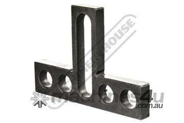 WT16-TB130 T Bracket 130 x 90 x 30mm, 4 Holes, 1 Slot Suits 16mm Welding Tables Holes