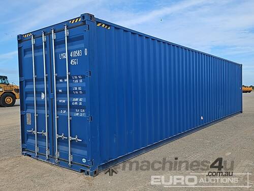 40Ft High Cube Container 