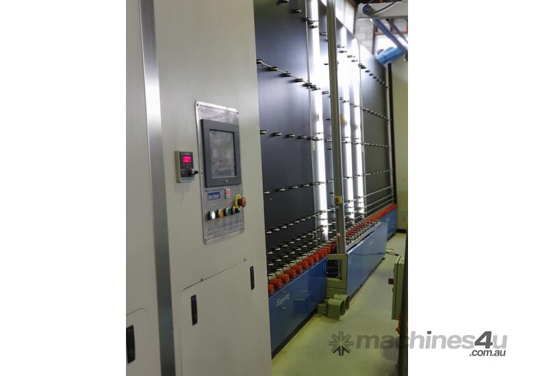 caption Automatic Insulating Glass Line w Equipment Included