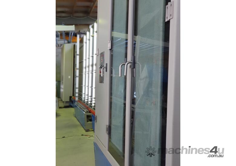 caption Automatic Insulating Glass Line w Equipment Included