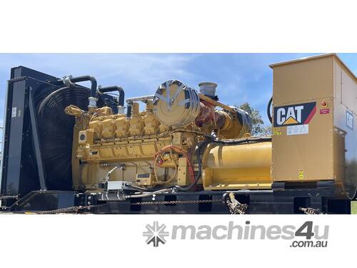 Caterpillar 1250kVA 3512F Generator Set Late Model LOW HOURS 1 only