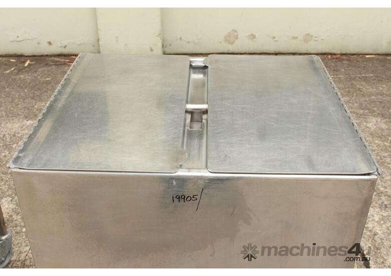 Stainless Steel Mobile Hopper Bin