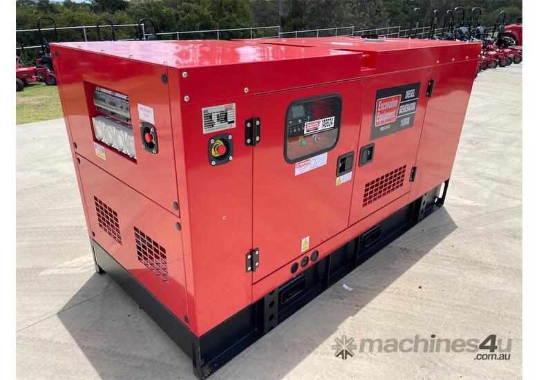EXEQ 110KVA Silenced Diesel Generator