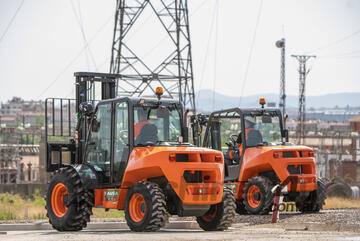 AUSA C351HX4 Rough Terrain Forklift - 2022 Model , OPEN CAB - ALL STOCK MUST GO!