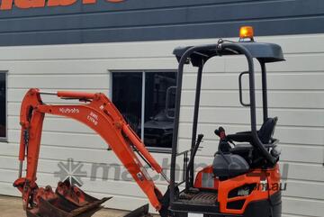 Kubota U17 Excavator with Tilt Hitch & Buckets