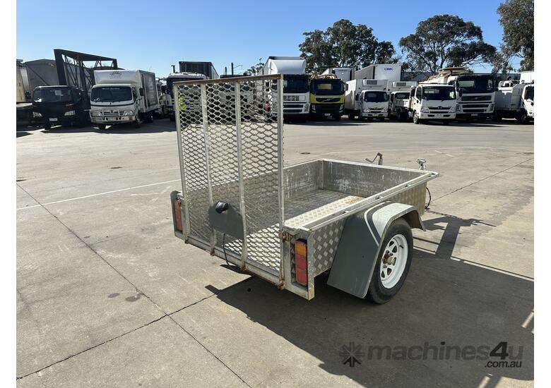 caption 2012 Homemade 6x4 Box Trailer (Council Asset)