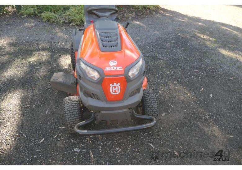 caption Husqvarna Ride- On Lawn Mower