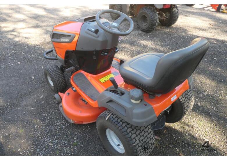 caption Husqvarna Ride- On Lawn Mower