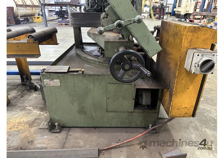 caption Hafco Metal Master Horizontal Bandsaw