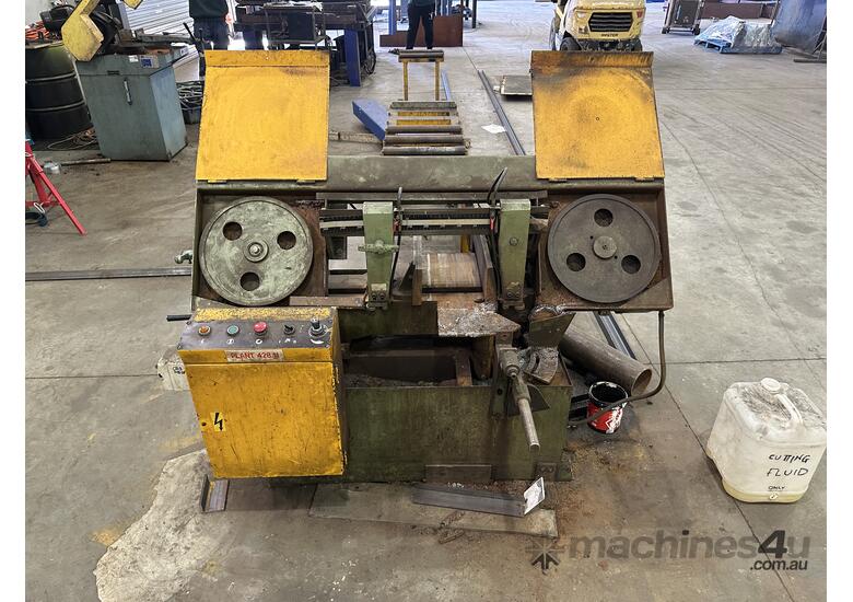 caption Hafco Metal Master Horizontal Bandsaw